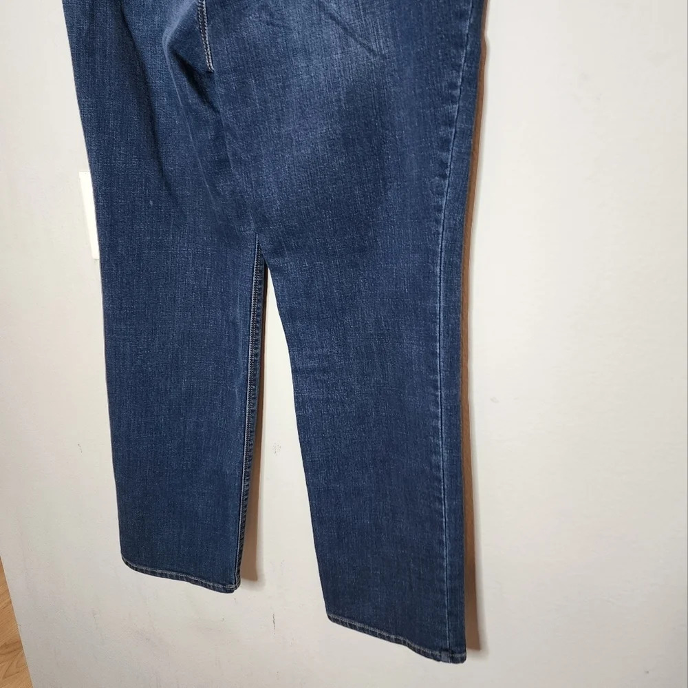 Chico's so lifting slim leg highrise jeans size 12 short 12P - Picture 8 of 16